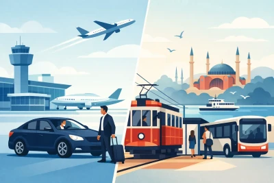 Airport Transfer vs Public Transport Istanbul