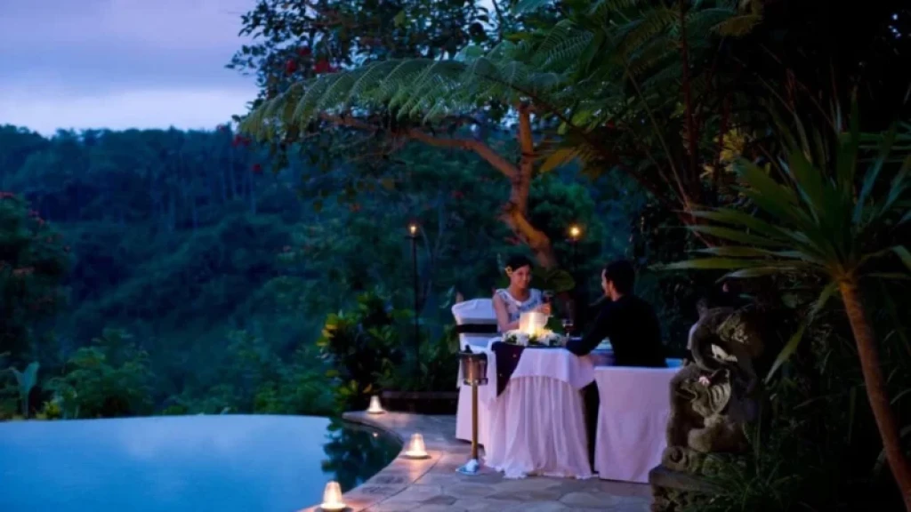 Romantic Dinner on Bali Beach
