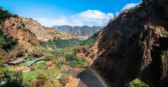 Marrakeş'ten Ouzoud Şelaleleri'ne gezi