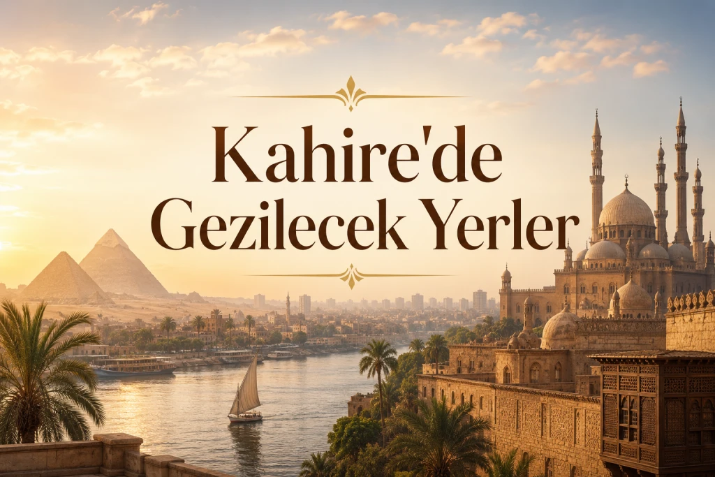 Kahire’de Gezilecek Yerler: Piramitler, Müzeler, Çarşılar ve Tarihi Rotalar