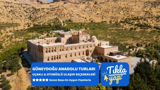 Gap Turu / 5 Gece Otel Konaklamalı / İstanbul Çıkışlı