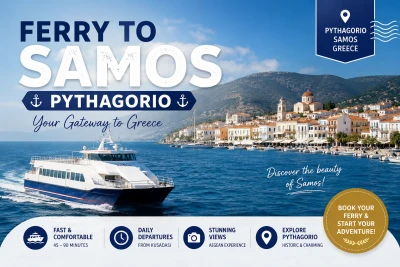 Ferry to Samos: Kusadasi to Pythagorio Port