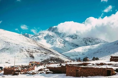 Marrakeş'ten Oukaïmeden'e gezi