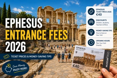 Ephesus Entrance Fees 2026: Ticket Prices & Money-Saving Tips