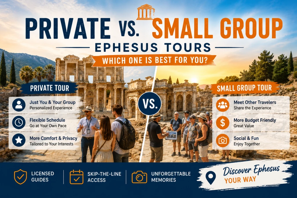 Private vs. Small Group Ephesus Tours: Which One is Best for You?