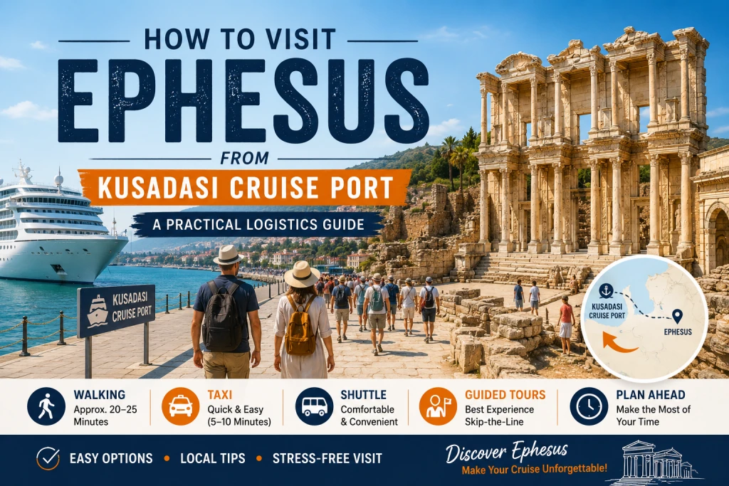 How to Visit Ephesus from Kusadasi Cruise Port: A Practical Logistics Guide