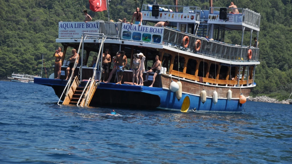 All-Inclusive Marmaris Boat Trip with Hotel Transfer & Lunch