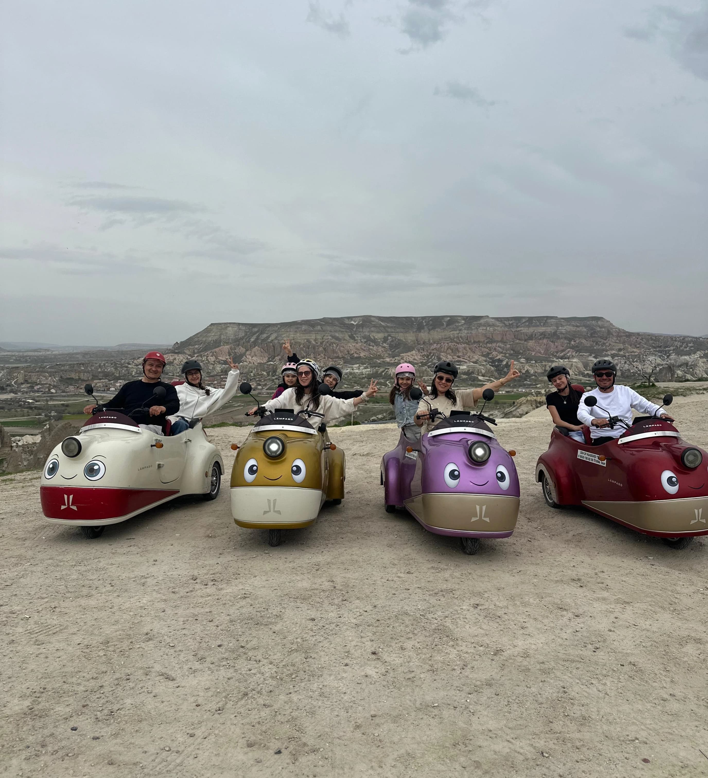Cappadocia: Vintage Trike Bike Sunset Tour Experience