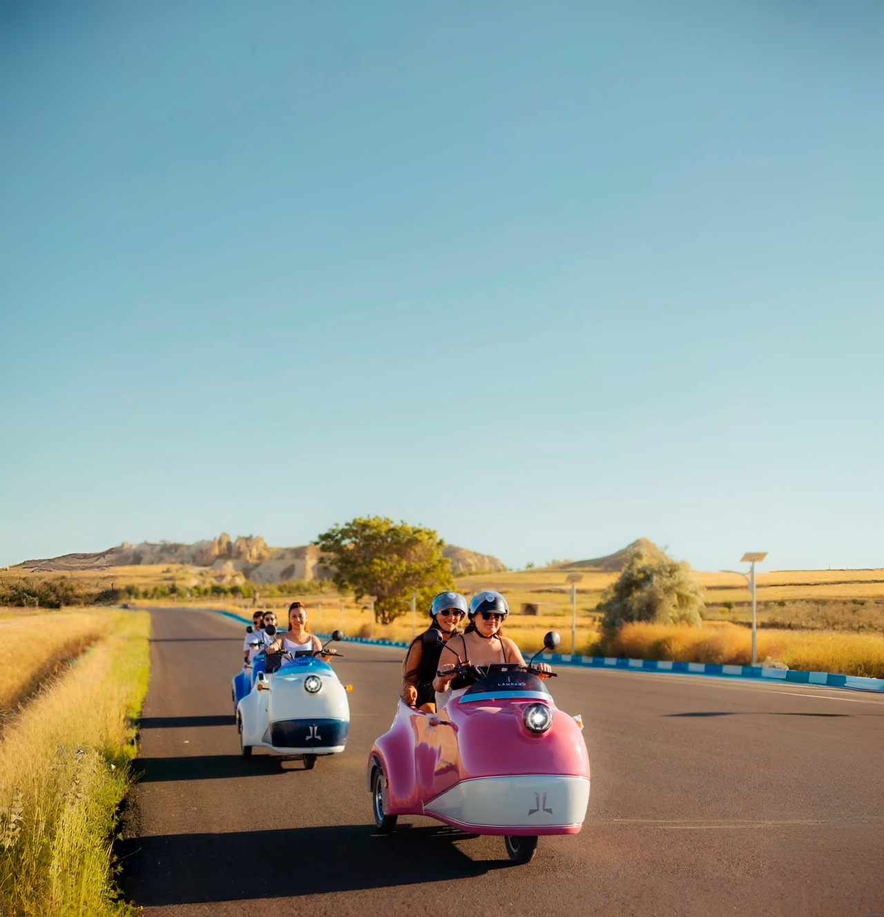 Cappadocia: Vintage Trike Bike Sunset Tour Experience