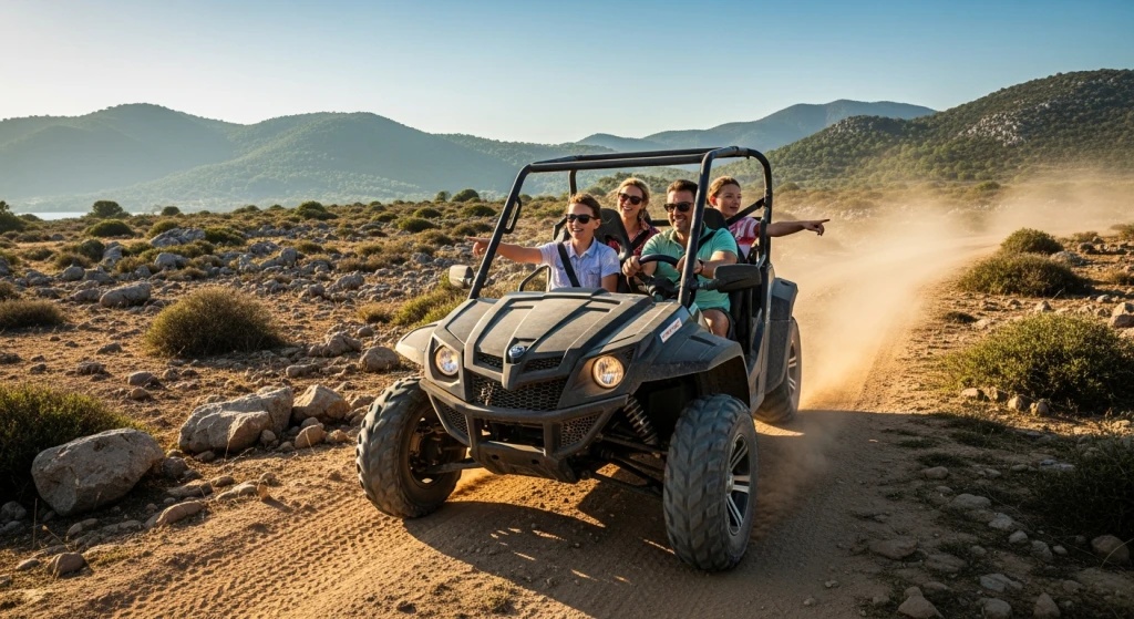 Safari de Buggy e Transferências de Buggy Bike para Famílias em Marmaris