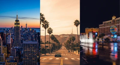Amerika’nın En Parlak Üçlüsü: New York, Los Angeles ve Las Vegas Turu