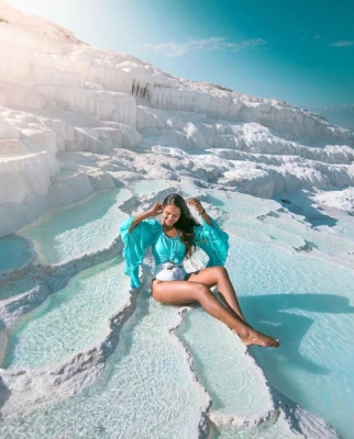  Pamukkale, Lavanta Bahçeleri ve Salda Turu  Bursa Çıkışlı