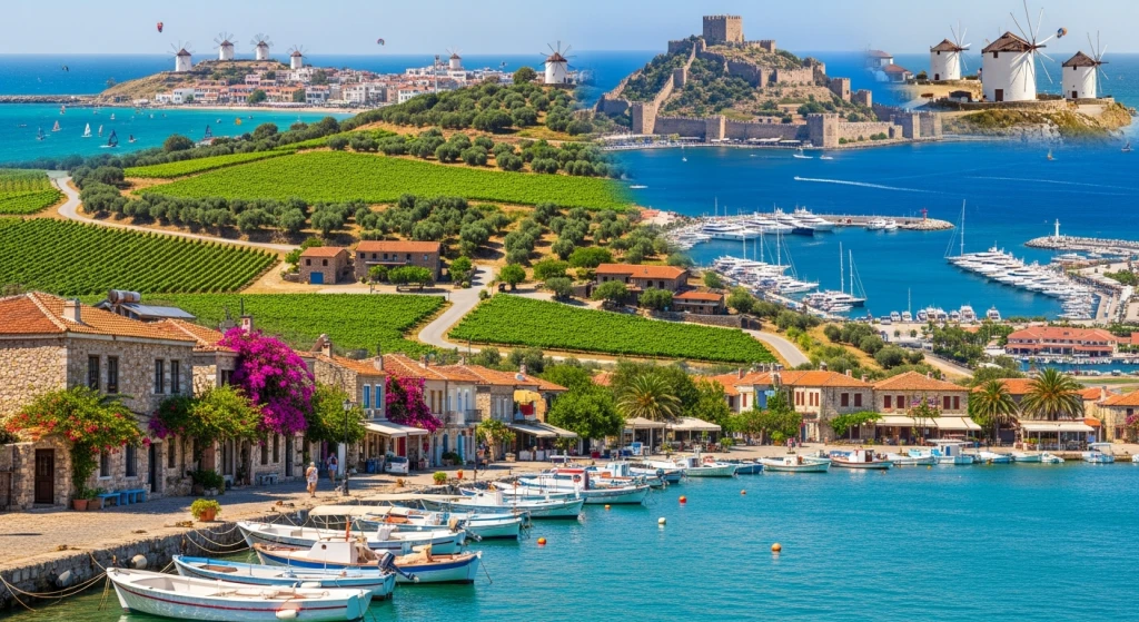 Sığacık, Urla, Çeşme, and Alaçatı Tour