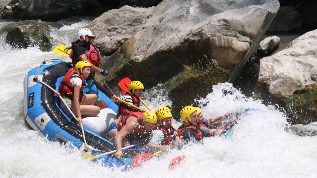 Fethiye White Water Rafting Tour with Hotel Transfer