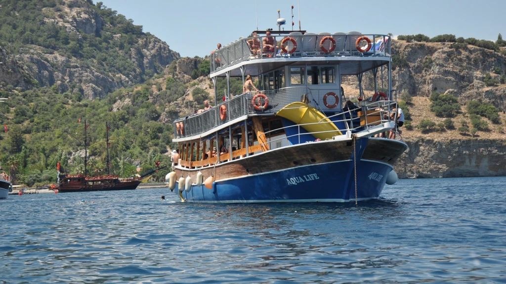 Marmaris Boat Trip with Soft Drinks & Hotel Transfer