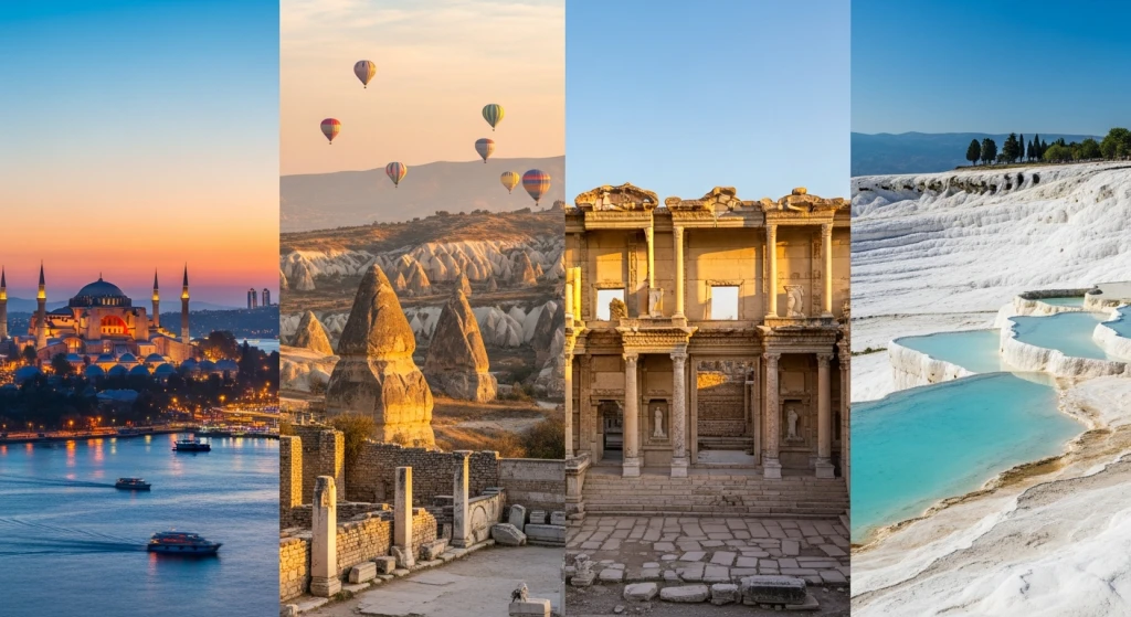 İstanbul, Kapadokya, Efes ve Pamukkale Özel Turu ile Türkiye’de 6 Gün