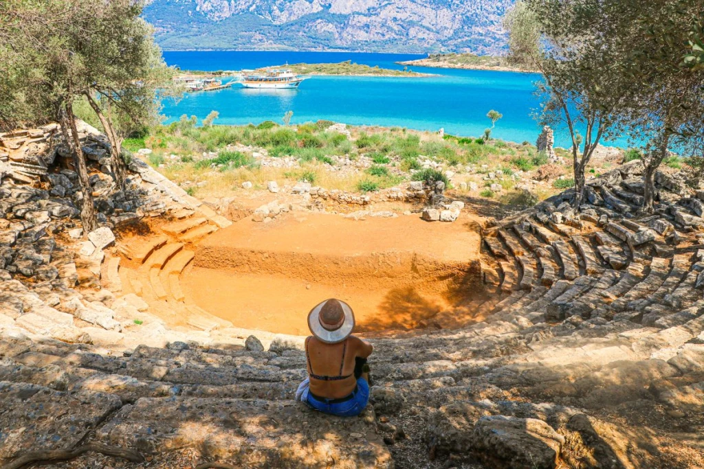 Marmaris Cleopatra Island Boat Trip with Lunch & Soft Drinks