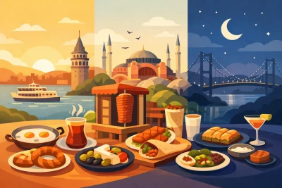 Best Neighborhoods for Istanbul Food by Schedule