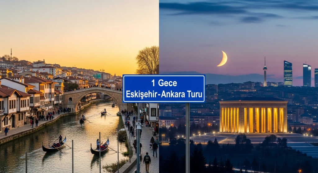 1 Night Eskişehir-Ankara Tour