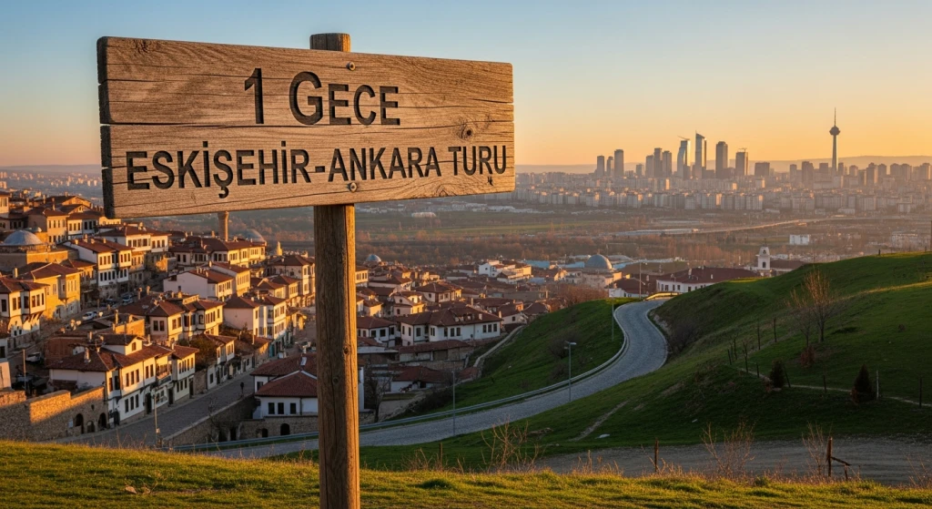 1 Night Eskişehir-Ankara Tour