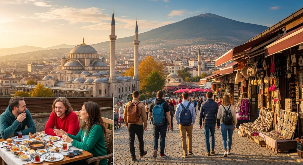 Kusadasi Departure 1-Night Accommodation Bursa Tour