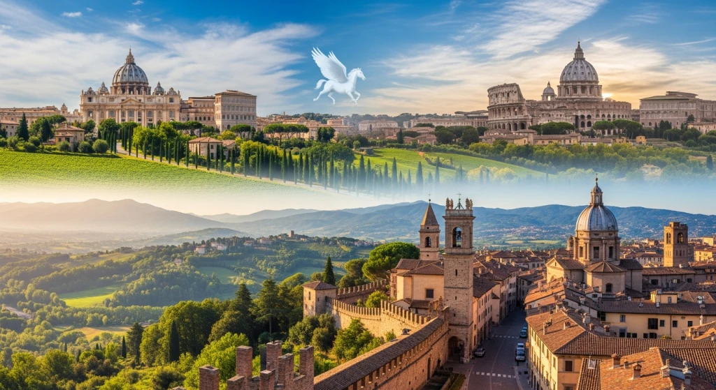 Pegasus ile İtalya İkonları: Bergamo’dan Roma’ya 4 Gece Rüya Rotası