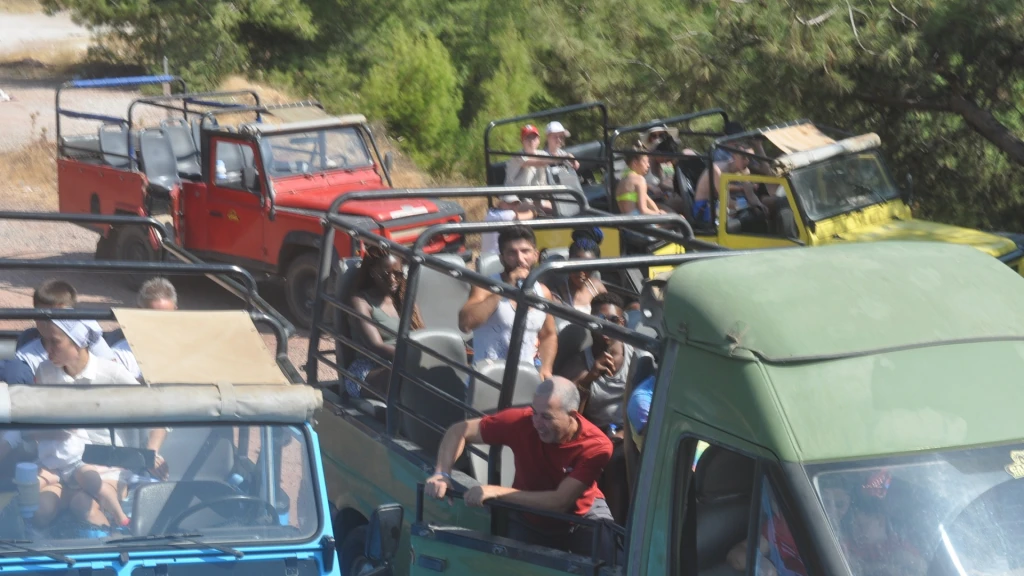 Marmaris Jeep Safari, Waterfall & Jesus Beach Tour