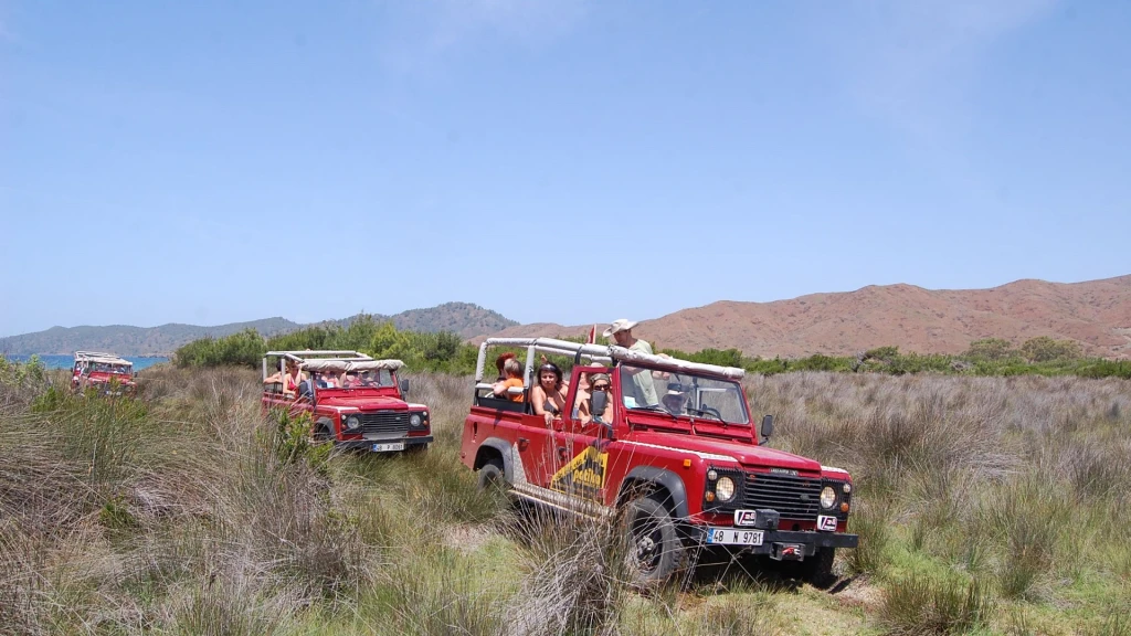 Marmaris Jeep Safari, Waterfall & Jesus Beach Tour