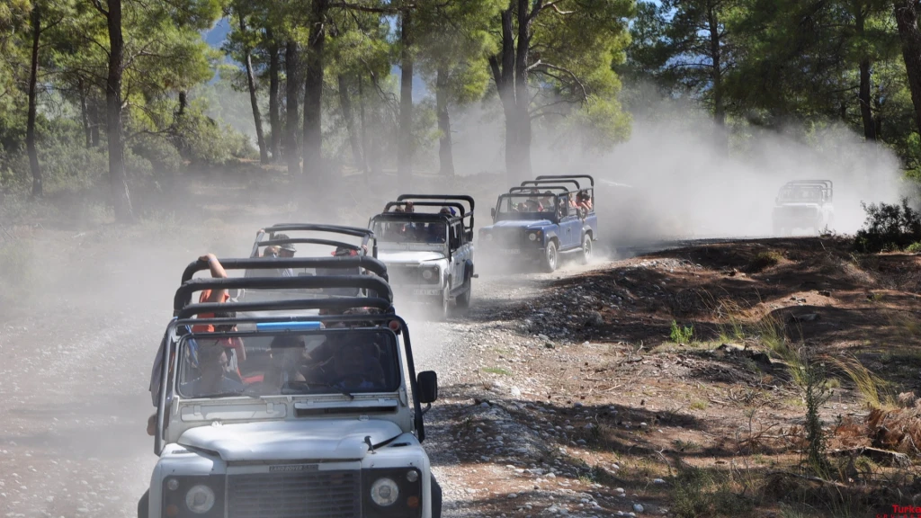 Marmaris Jeep Safari, Waterfall & Jesus Beach Tour