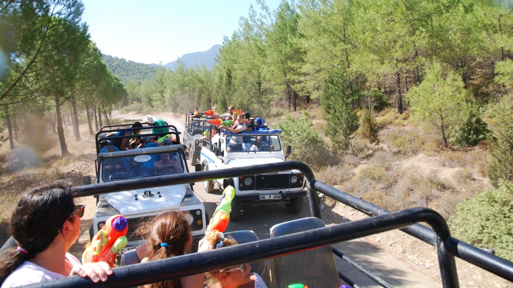 Marmaris Jeep Safari, Waterfall & Jesus Beach Tour