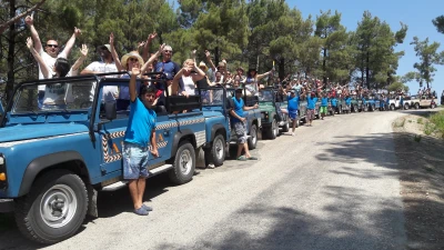 Marmaris Jeep Safari, Şelale ve Jesus Plajı Turu