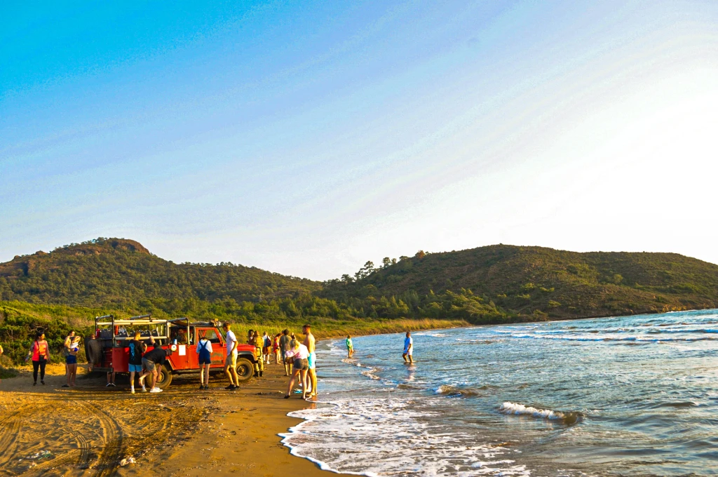 Sunset Pleasure and Swim with Barbeque Dinner (4x4 Jeep)From Marmaris