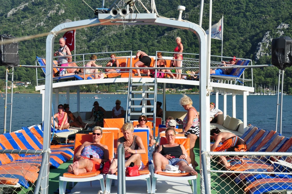 Hisaronu Aegean Island Boat Trip with Soft Drinks and Lunch Included