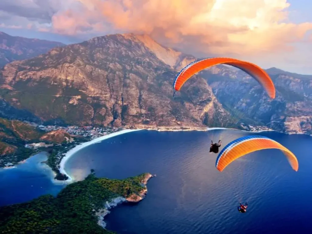 Tour de parapente en tandem de Marmaris à Ölüdeniz et Babadağ