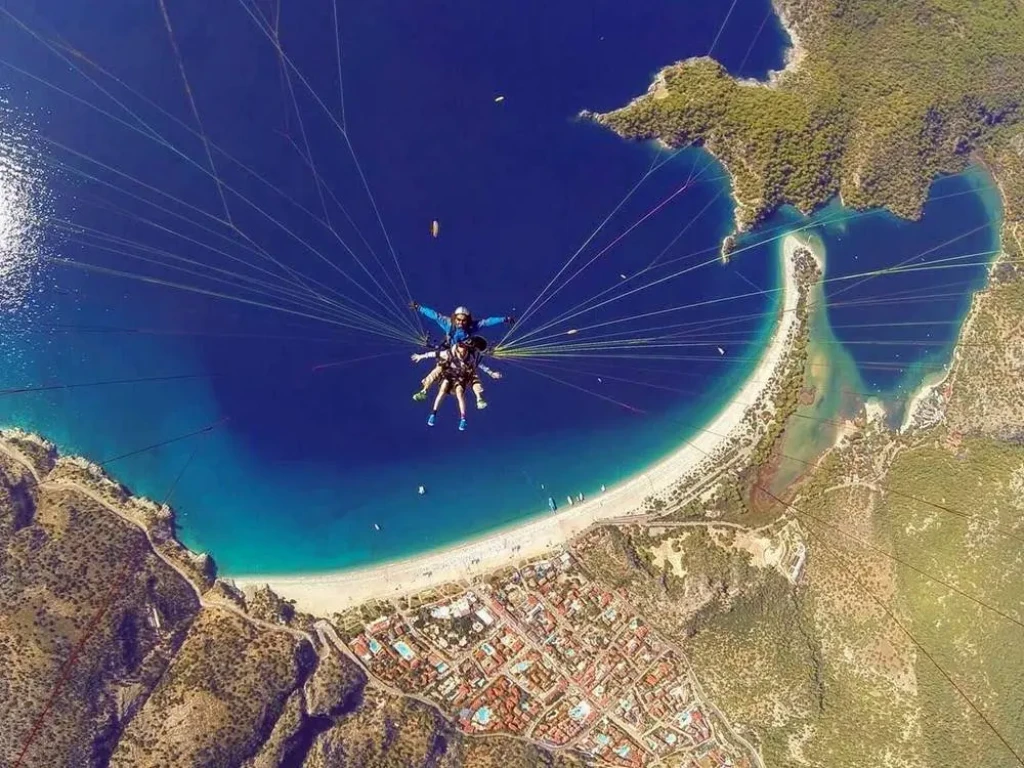 Tour de parapente en tandem de Marmaris à Ölüdeniz et Babadağ