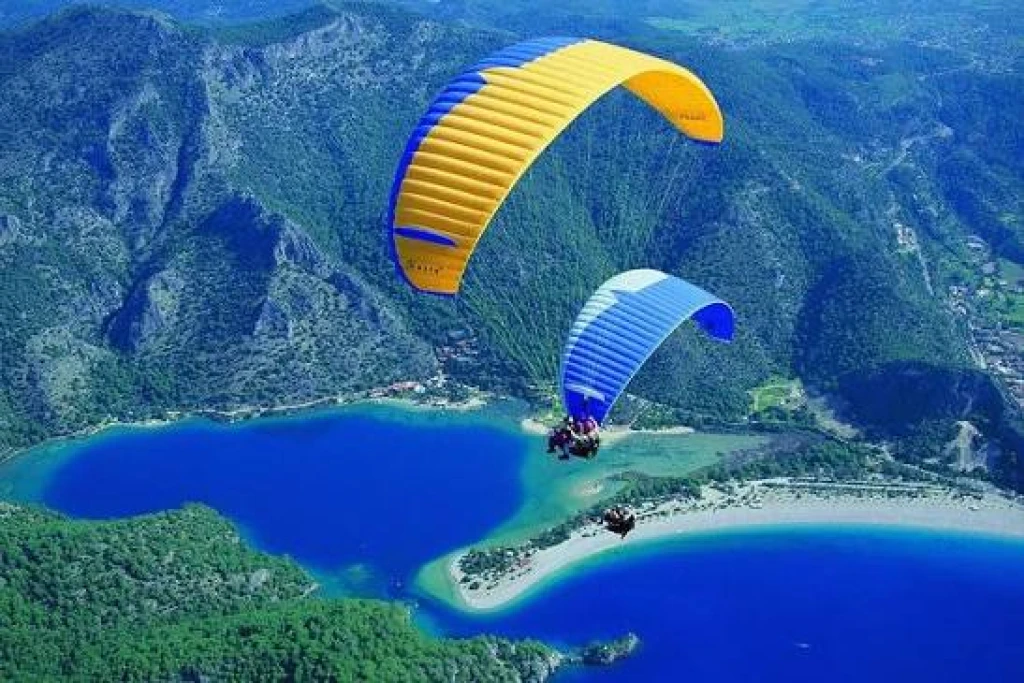 Tour de parapente en tandem de Marmaris à Ölüdeniz et Babadağ