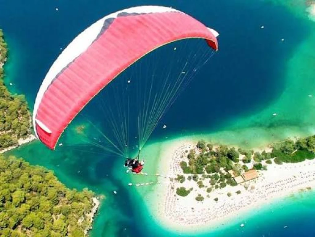 Tour de parapente en tandem de Marmaris à Ölüdeniz et Babadağ
