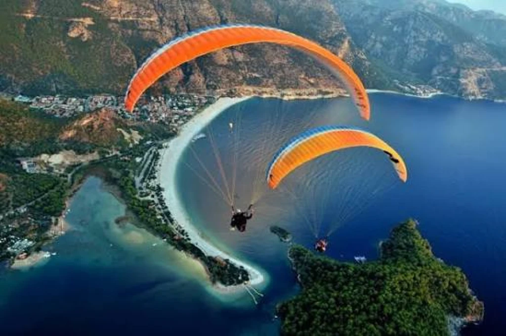 Tour de parapente en tandem de Marmaris à Ölüdeniz et Babadağ
