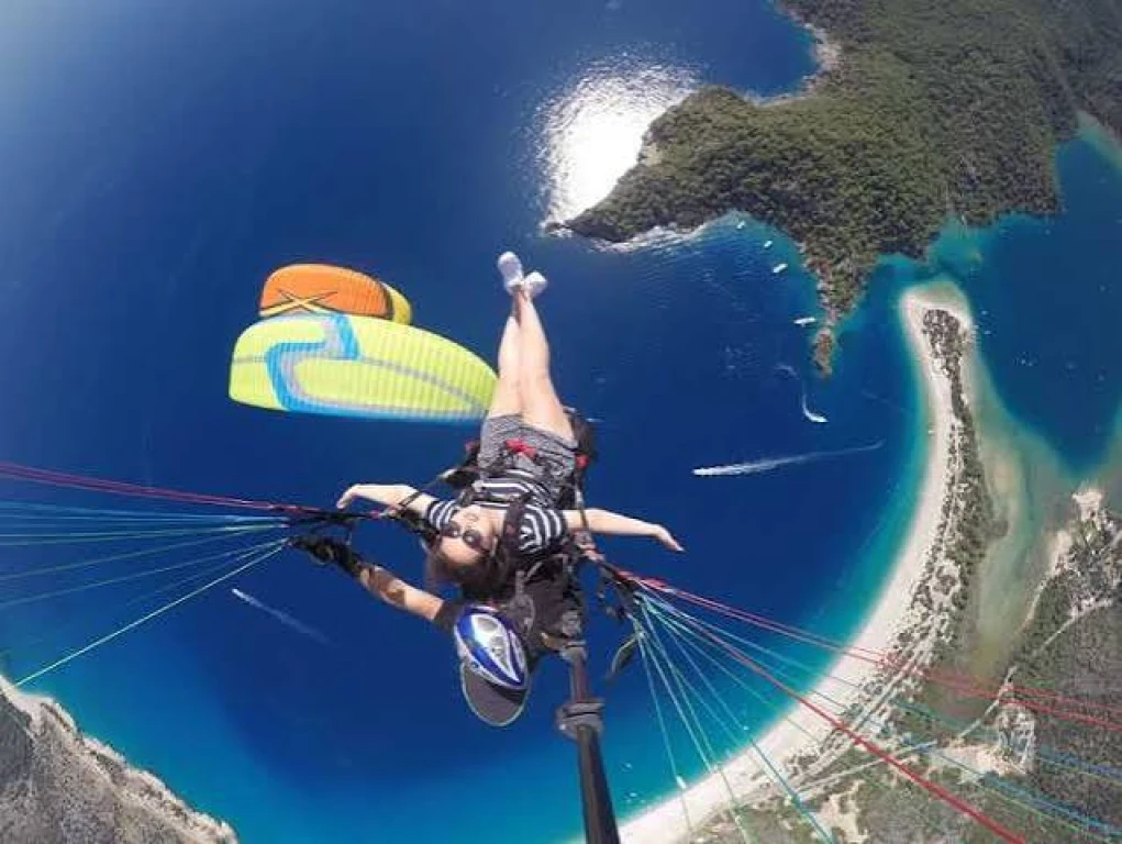 Tour de parapente en tandem de Marmaris à Ölüdeniz et Babadağ