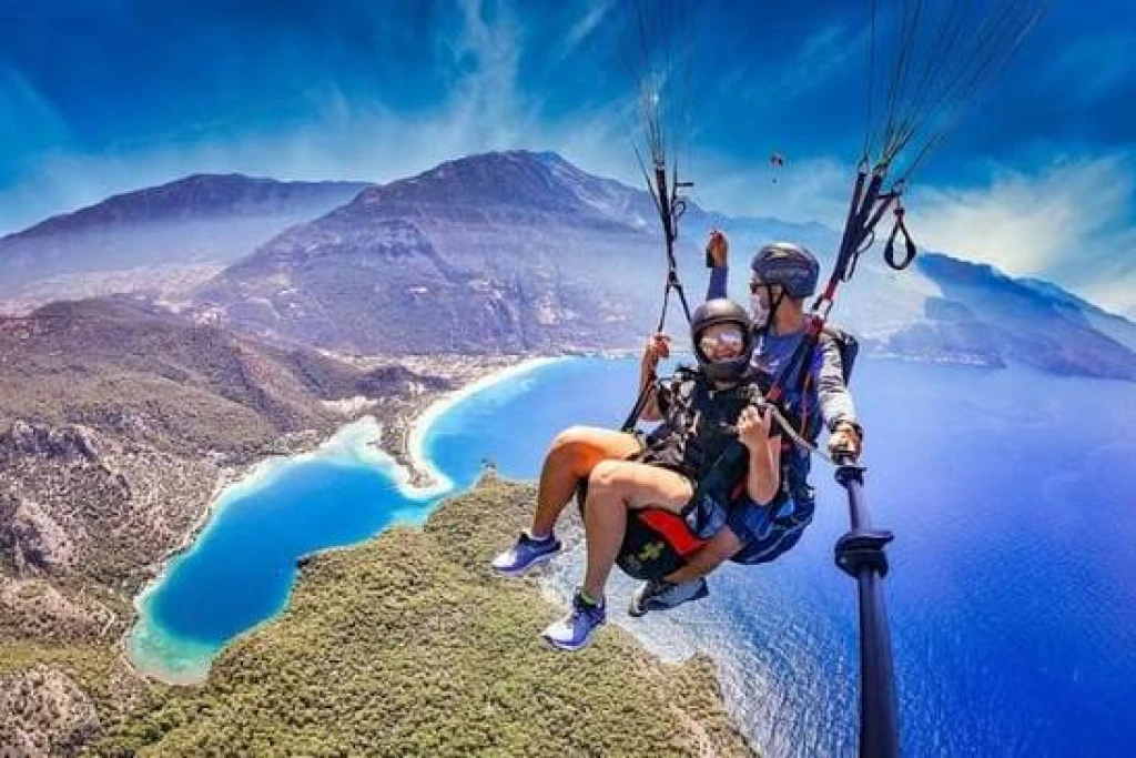 Tour de parapente en tandem de Marmaris à Ölüdeniz et Babadağ
