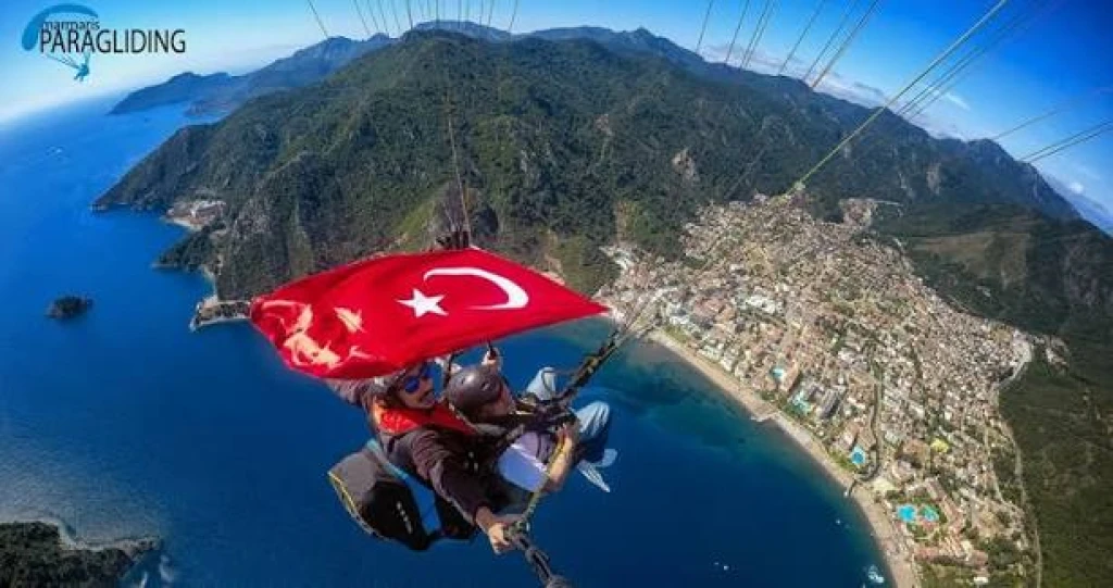 Tour de parapente en tandem de Marmaris à Ölüdeniz et Babadağ