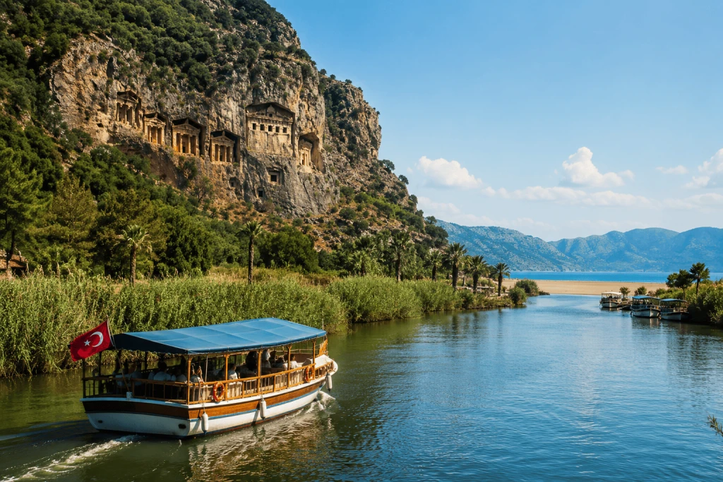 Dalyan (Kaunos) & Turtle Beach Tour