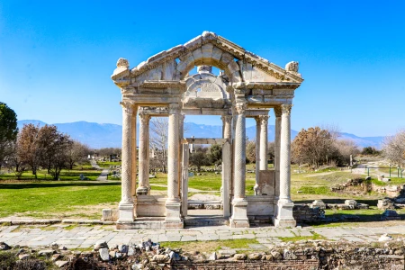 Excursão privada guiada de dia inteiro a Pamukkale e Afrodisias a partir de Marmaris