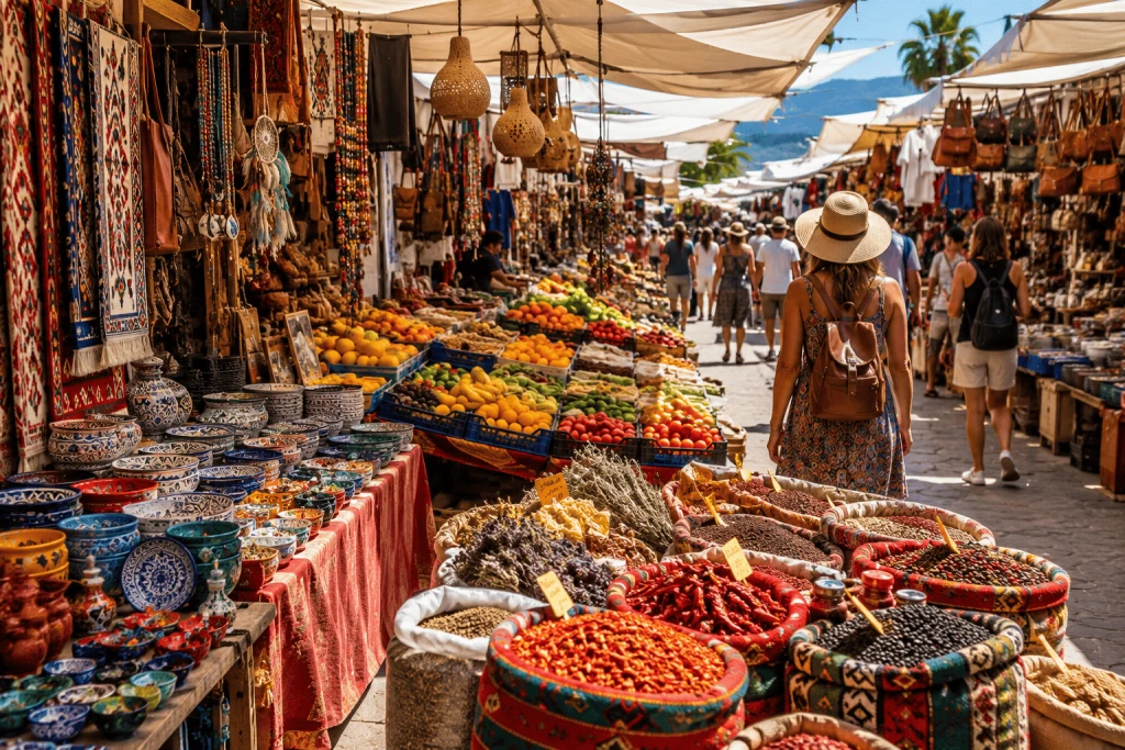 Turgutreis Market Tour