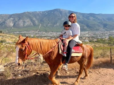 Fethiye ve Ölüdeniz'den Hayalet Şehirde At Safarisi