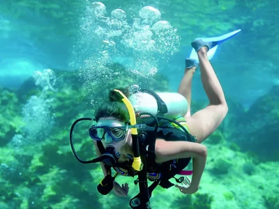 Scuba Diving Experience Hotel Pickup, Lunch, and 2 Dives from Fethiye