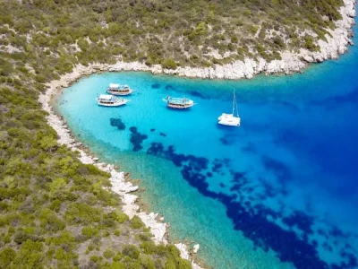 Bodrum Orak Island Boat Tour with Swim Stops & Lunch