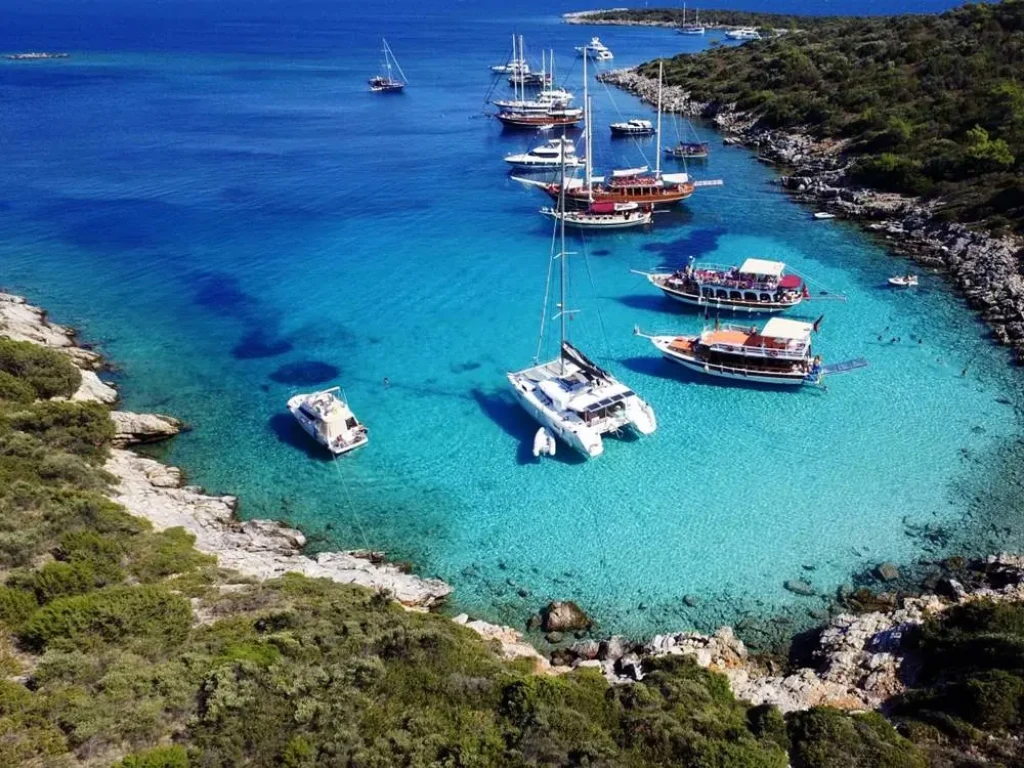 Bodrum Orak Island Boat Tour with Swim Stops & Lunch