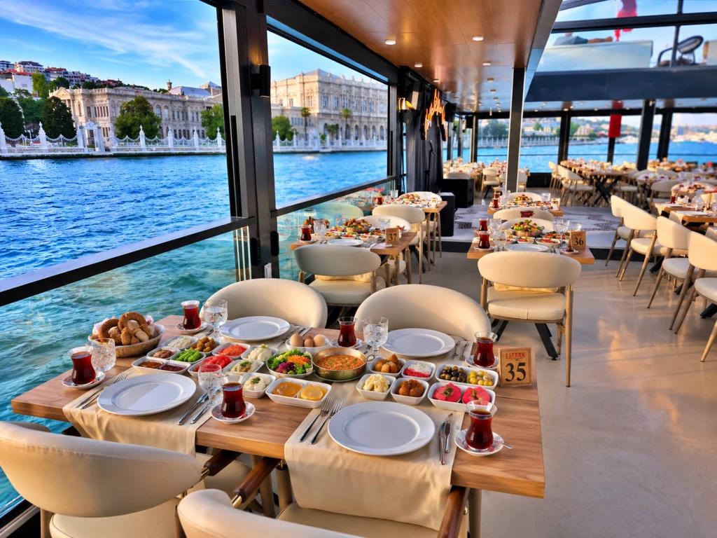 Boğaz da Teknede Brunch Kahvaltı Fiyatları