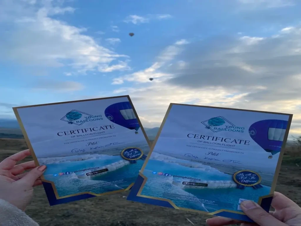 Pamukkale Day Tour with Hot Air Balloon from Antalya